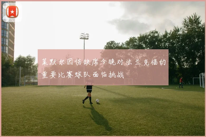 莱默尔因伤缺席今晚对法兰克福的重要比赛球队面临挑战